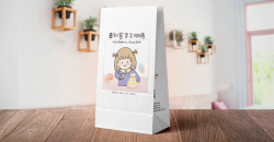 小蛋糕外賣打包袋印刷應(yīng)該注意什么