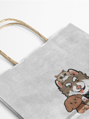 牛皮紙袋廠家設(shè)計(jì)印刷加工案例